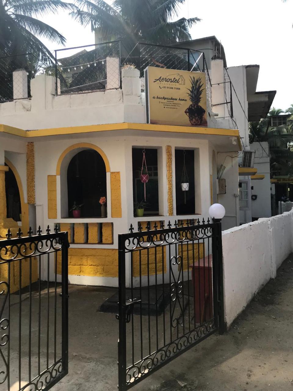 Aerostel - Backpacker'S Hostel In Goa Calangute Zewnętrze zdjęcie